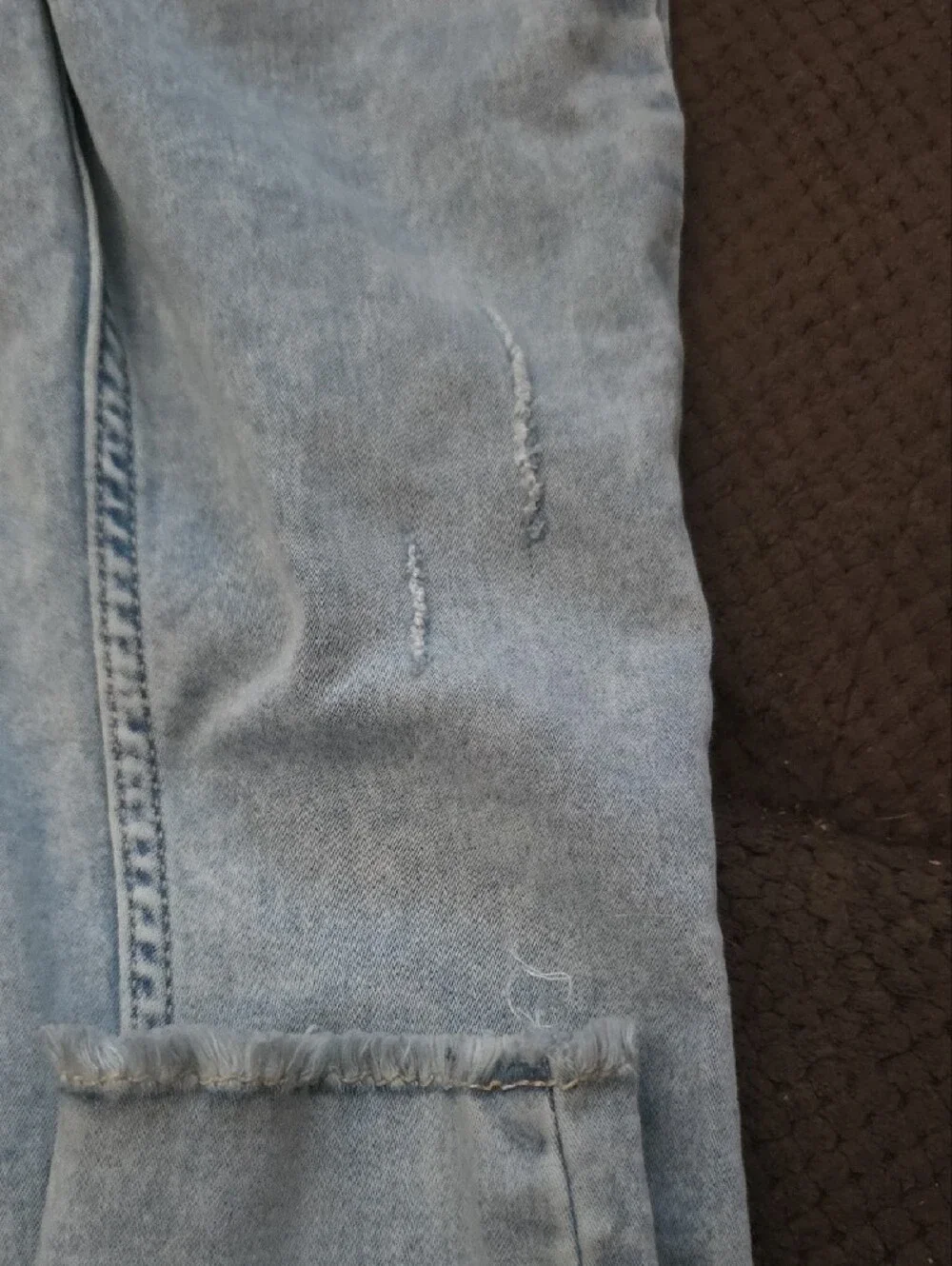 JUSTICE: Light Blue Girls Stretch Jeggings